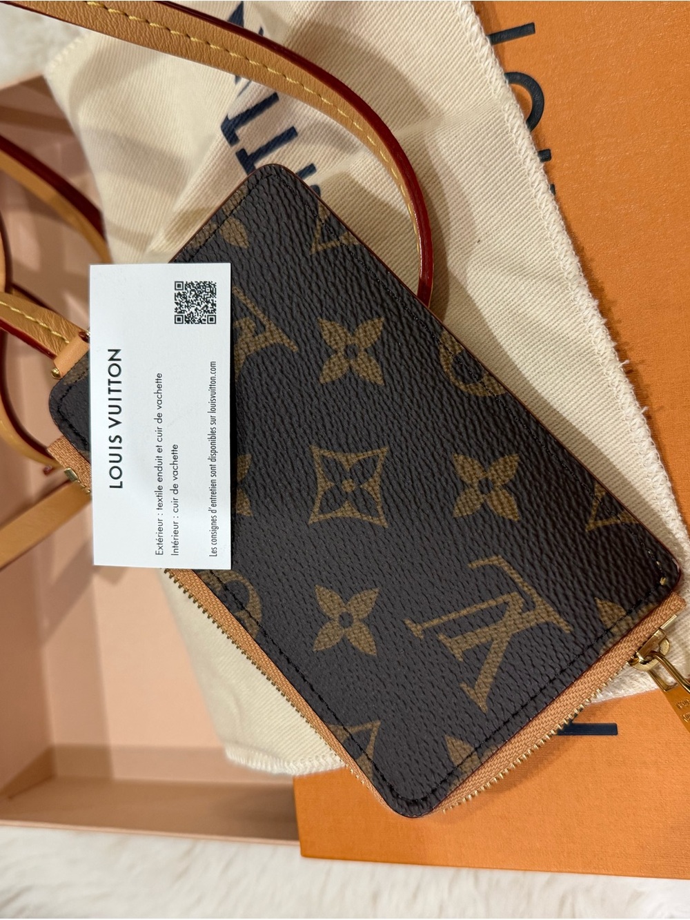 Louis Vuitton Monogram Canvas Mini Crossbody in Brown & Tan